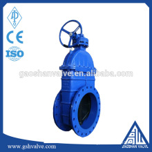 ductile iron non rising stem resilient seated gate valve